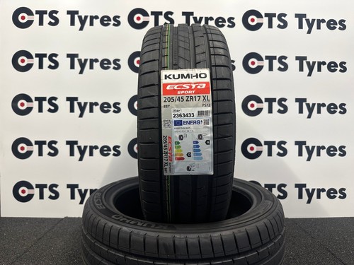 205 45r17 kumho ecsta - 2, x