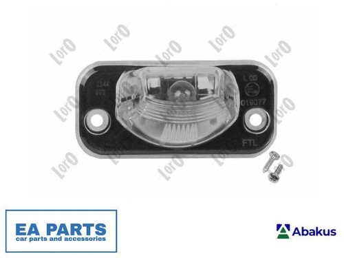 Licence plate light for - light, vw