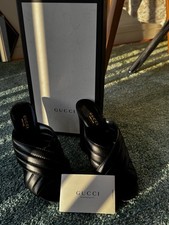 Gucci Black Leather Crossover