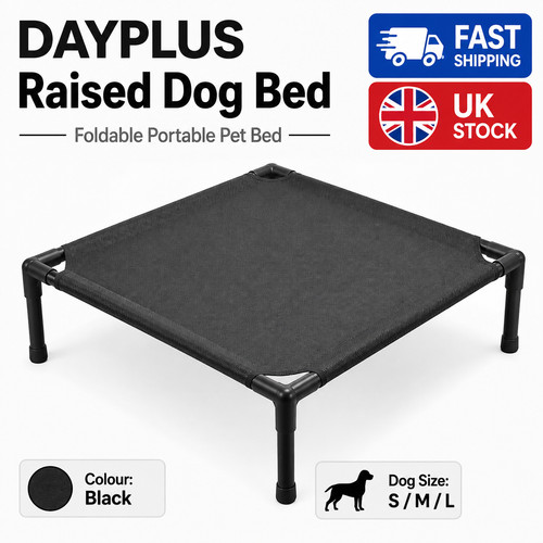 Dayplus elevated dog bed - elevated,