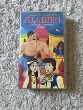 Aladdin VHS Classic Animated