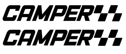 Camper decals stickers - x,