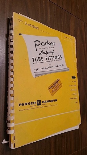 Vtg 1962 parker hannifin - parker,
