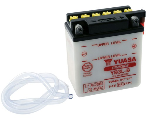 Battery yuasa yb3l - battery, yb3l-b