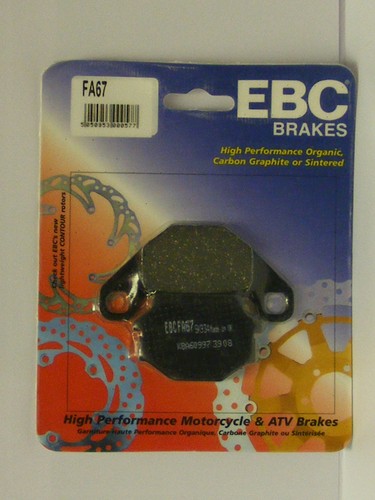 Ebc front organic brake - front,