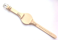FOSSIL Original Replacement Leather Strap ES4229 Watch Band Beige With Pad 18 Mm