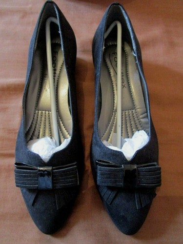 Ladies low heel - heel, black