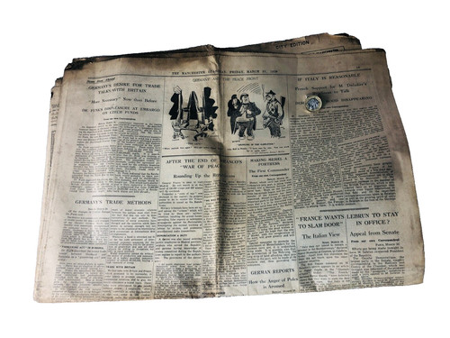 Newspaper paper manchester - newspaper,