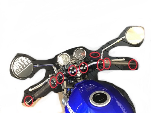 Kawasaki er5 handlebars - 97-06,