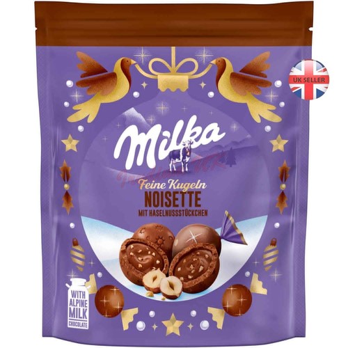 Milka noisette creme balls - noisette,