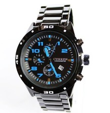 Black Mens 30m Waterproof