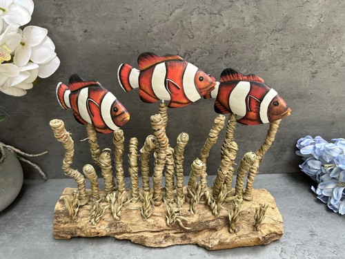 Fish ornament driftwood - fish,