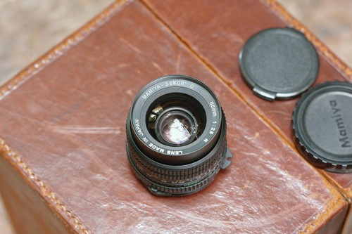 Mamiya sekor 55mm - 55mm, f/2.8