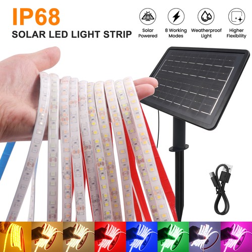 Solar powered led strip - led, lights