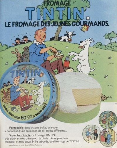 Vintage french tintin - tintin, soft