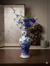 Antique chinese blue and white - antique,