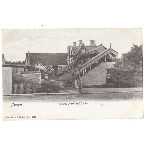 Yatton railway station and - railway,