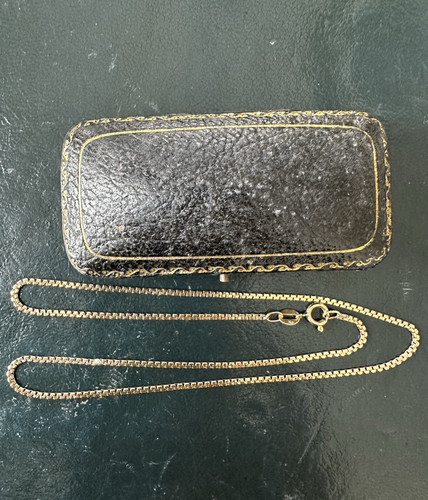 Boxed vintage italy gold - vintage, 9k