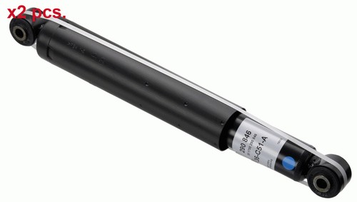 Pcs rear shock absorber - rear, set