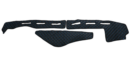 Black blue eco - eco, leather