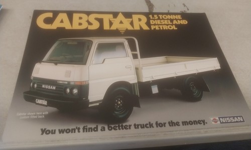 Feb 1984 nissan cabstar - feb,