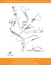 YAMAHA Cable, Clutch