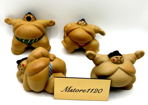 Sumo doll figures set 90mm - 4,