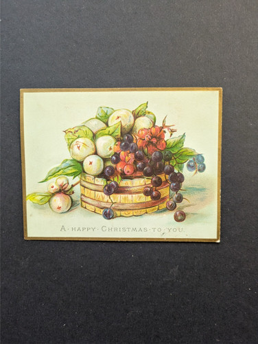 Victorian xmas greeting - victorian,