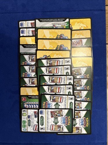 Pokemon tcg unused code - pokemon, cards