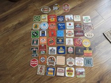 beer mats joblot. VINTAGE BEER