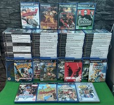 120 PlayStation 2 PS2 Games JOB LOT Canis Canem GTA Twin Calibur Hulk Darts LOTR