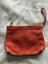 WHISTLES Leather Clutch Bag