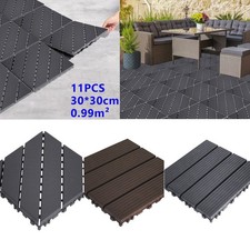 Decking Tiles 11PCS Garden