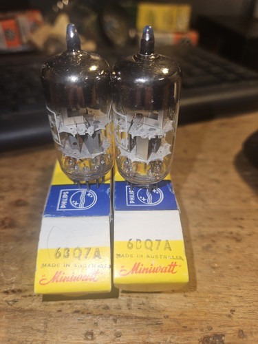Vintage nos philips 6bq7a - vintage,