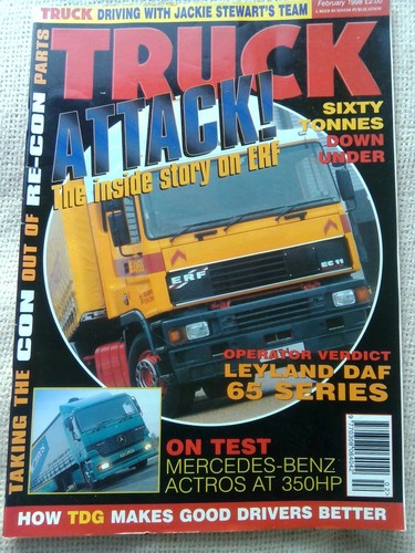 Truck magazine febuary - truck, 1998
