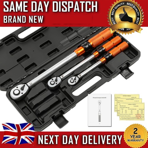 Torque wrench set inch 3 - torque, 1/4