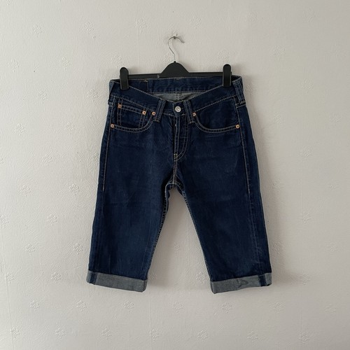 Vintage levis 907 denim shorts - denim,