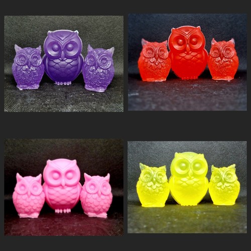 Owl soap set gift - in,