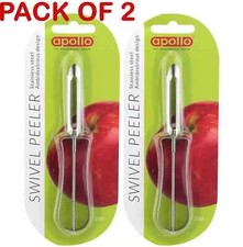 2x Swivel Peeler Potato
