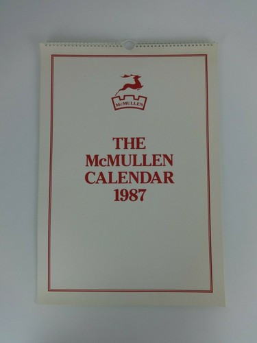 Pub calendar mcmullen vintage - pub,