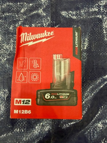 Milwaukee m12b6 12v 0ah - 12v, 6.0ah