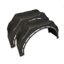 Single wheel mudguards - single, 14"15"