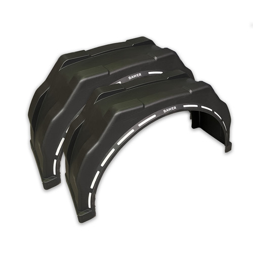 Single wheel mudguards - single,