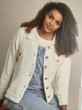Knitting Pattern 0955 Rowan Edge To Edge Jacket Cardigan Cotton Denim Jacket  DK