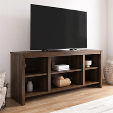 6 Shelf Wood Entertainment
