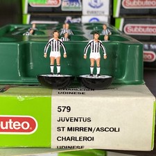 ⚽️ Subbuteo LW Team Juventus St Mirren Udinese Ascoli Ref 579 Players Perfect