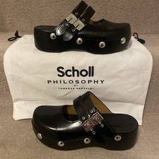 Scholl Philosophy Black Clogs