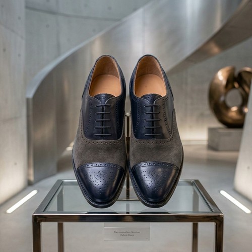 Mens handmade oxford brogues - mens,