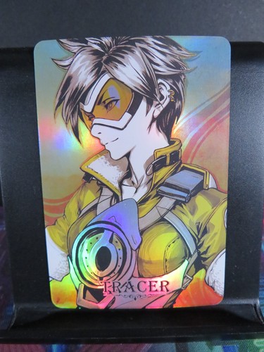 Tracer overwatch art card - art, rare