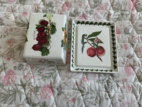 Portmeirion butter dish - portmeirion,